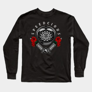speedcious rims and roses Long Sleeve T-Shirt